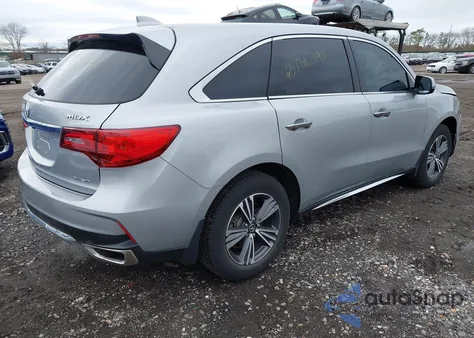 2018 Acura Mdx z USA, uszkodzony, nr VIN 5J8YD4H35JL015530